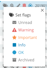 Viewable flags