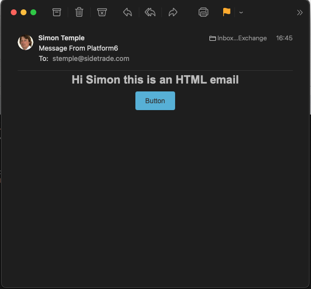 Email Client View