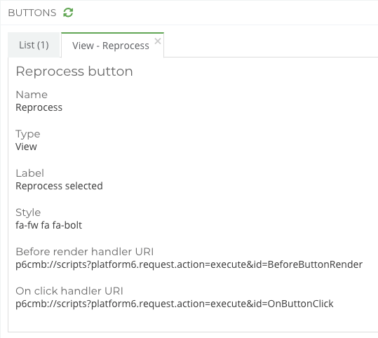 View a button