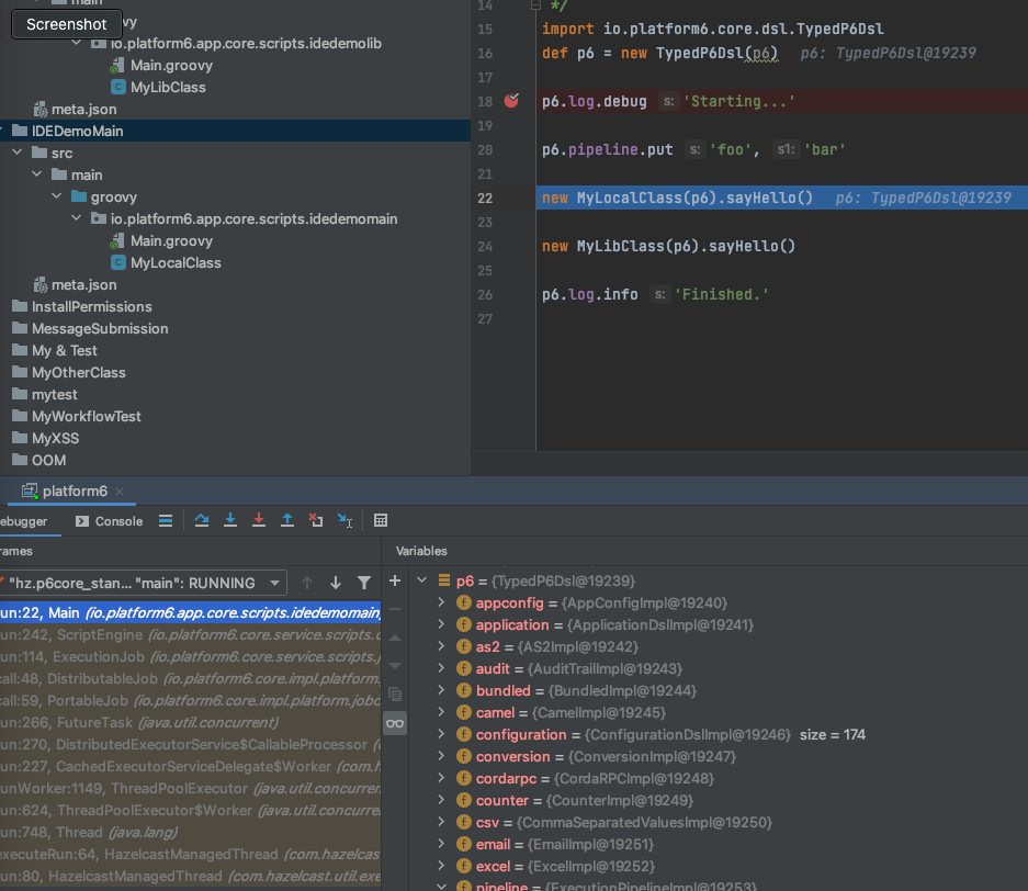 Debug Run