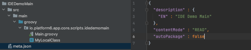 Meta-Json File
