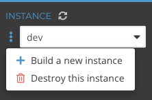 Build and Delete instances